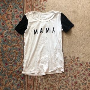Mama tee shirt